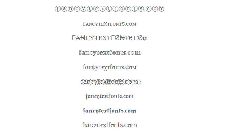 Font Changer 𝕾𝖙𝖞𝖑𝖎𝖘𝖍 Text Generator Fancy Text Fonts